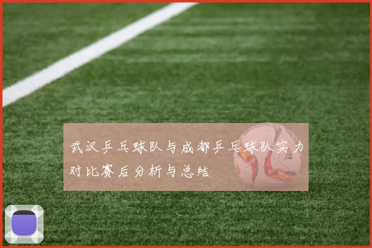 武汉乒乓球队与成都乒乓球队实力对比赛后分析与总结